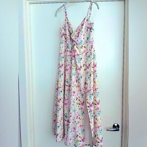 Abercrombie floral midi dress NWT